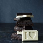 BROWNIE DE FRAMBUESAS Y CHOCOLATINAS «I love chocolat»